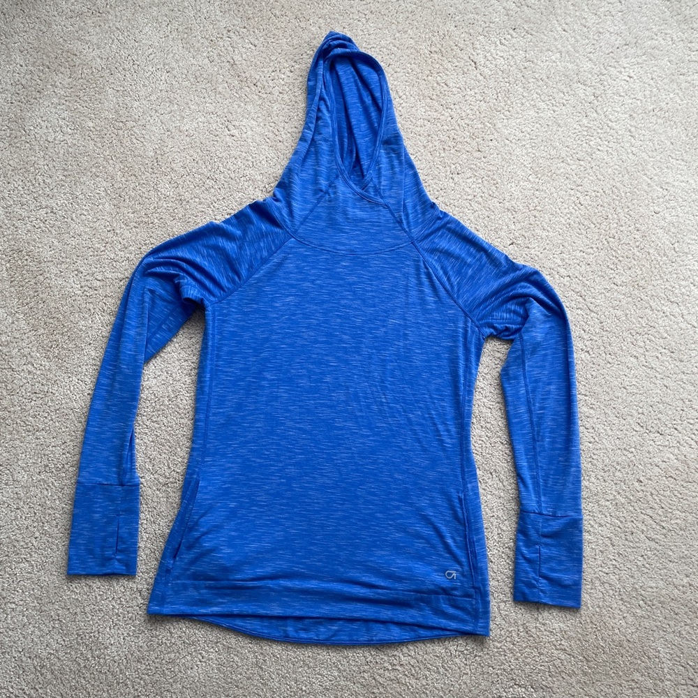 GAP Blue GapFit Breathe Hoodie